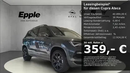 Gebraucht Cupra Ateca 150 PS (110 kW) 2026 SUV