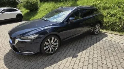 Gebraucht Mazda 6 Sports-Line 165 PS (121 kW) 2022 Blau Kombi