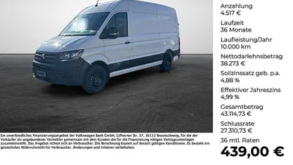 Candyweiß Neu 2025 VW Crafter Van | 42.790 € (Superpreis)