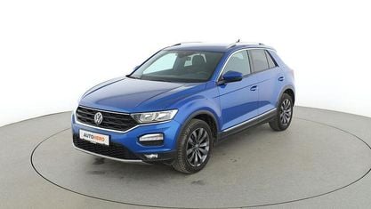 Usata VW T-Roc Sportline 150 CV (110 kW) 2021 Blu SUV