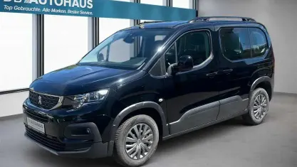 Gebraucht Peugeot Rifter Allure 110 PS (80 kW) 2022 Schwarz Van / Kleinbus