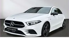 Unilack polarweiß Gebraucht 2021 Mercedes A180 AMG Limousine | 26.850 € (Fairer Preis)