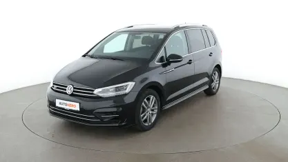Gebraucht VW Touran Highline 150 PS (110 kW) 2020 Schwarz Van / Kleinbus
