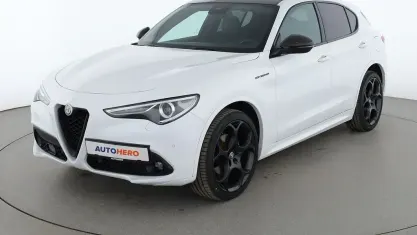 Gebraucht Alfa Romeo Stelvio Estrema 209 PS (153 kW) 2022 Weiß SUV