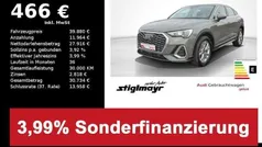 Chronosgrau metallic Gebraucht 2024 Audi Q3 Sportback S-Line SUV | 39.620 € (Superpreis)