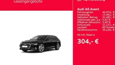 Mythosschwarz metallic Gebraucht 2023 Audi A6 Sport Kombi | 43.979 € (Fairer Preis)