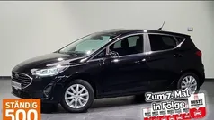 Schwarz, agate black metallic Gebraucht 2022 Ford Fiesta Titanium Kleinwagen | 12.990 € (Fairer Preis)