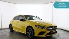 Gelb Gebraucht 2023 Mercedes A250 AMG line Limousine | 30.880 € (Fairer Preis)