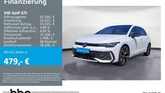 Weiß Gebraucht 2024 VW Golf VIII GTI Limousine | 42.490 € (Fairer Preis)