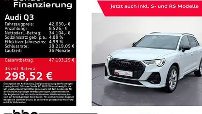 Weiß Gebraucht 2025 Audi Q3 S-Line SUV | 42.630 € (Fairer Preis)