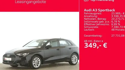 Gebraucht Audi A3 Basis 110 PS (80 kW) 2023 Limousine