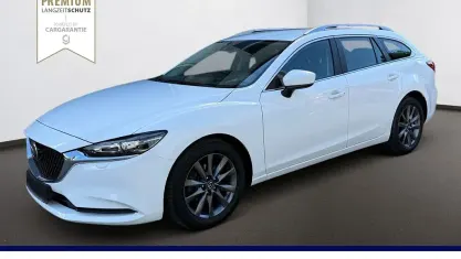 Gebraucht Mazda 6 Prime-Line 145 PS (106 kW) 2022 Weiß Kombi