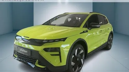 Gebraucht Skoda Elroq RS 250 kW (340 PS) 2025 Mambagrün metallic SUV