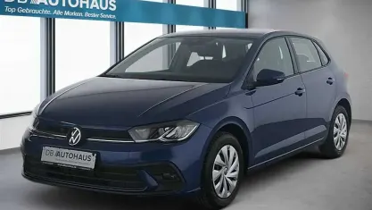 Gebraucht VW Polo Life 95 PS (69 kW) 2022 Blau Kleinwagen