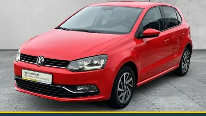 Gebraucht VW Polo Sound 75 PS (55 kW) 2017 Rot Kleinwagen