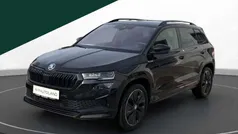 Schwarz magic perleffekt (metallic) Gebraucht 2024 Skoda Karoq SportLine SUV | 37.654 € (Fairer Preis)