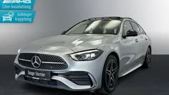 Hightechsilber Gebraucht 2024 Mercedes C220 AMG Kombi | 41.770 € (Fairer Preis)