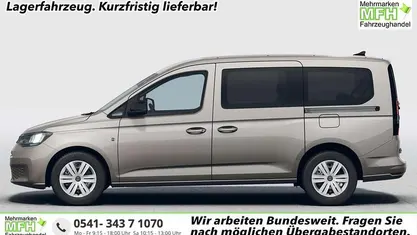 Indiumgrau metallic Neu 2025 VW Caddy Maxi Van / Kleinbus | 31.669 € (Guter Preis)