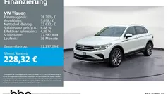 Weiß Gebraucht 2021 VW Tiguan Elegance SUV | 28.290 € (Fairer Preis)