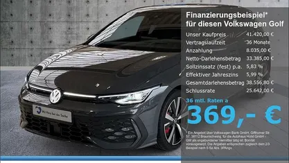 Gebraucht VW Golf VIII GTE 272 PS (200 kW) 2024 Grau Limousine