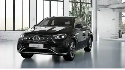 Gebraucht Mercedes GLE350 AMG 333 PS (244 kW) 2025 Lack obsidianschwarz met Coupé