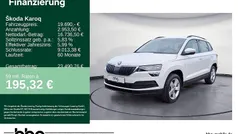 Weiß Gebraucht 2021 Skoda Karoq Ambition SUV | 19.690 € (Fairer Preis)