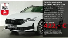Weiss Gebraucht 2024 Skoda Octavia SportLine Kombi | 32.424 € (Guter Preis)