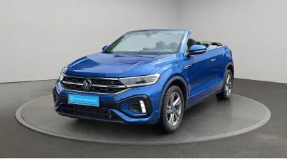 Gebraucht VW T-Roc Cabriolet R-line 150 PS (110 kW) 2025 Blau Cabrio