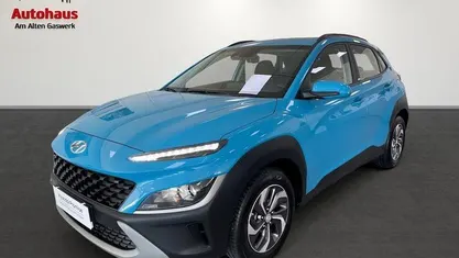 Gebraucht Hyundai Kona Select 141 PS (103 kW) 2021 Blau SUV