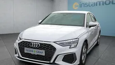 Weiß Gebraucht 2023 Audi A3 S-Line Limousine | 29.549 € (Fairer Preis)