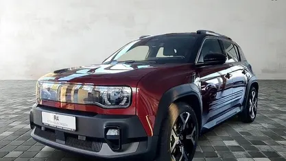 Karmesinrot metallic, black p Neu 2025 Renault 4 E-Tech Komfort SUV | 34.200 € (Fairer Preis)