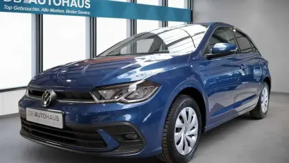 Gebraucht VW Polo Life 95 PS (69 kW) 2023 Blau Kleinwagen