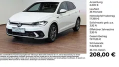 Grün (ascot grey) Gebraucht 2021 VW Polo R-line Limousine | 19.590 € (Fairer Preis)