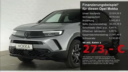 Kontrast grau Gebraucht 2025 Opel Mokka SUV | 22.824 € (Fairer Preis)