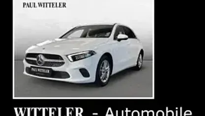 Gebraucht Mercedes A180 Progressive 116 PS (85 kW) 2019 Unilack polarweiß Limousine