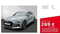 Grau Gebraucht 2024 Audi A3 Sportback Advanced Limousine | 36.780 € (Fairer Preis)