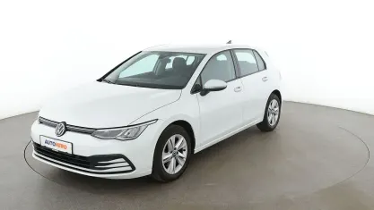 Gebraucht VW Golf VIII Life 2020 Weiß Limousine