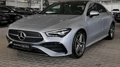 Metalliclack hightechsilber Gebraucht 2024 Mercedes CLA200 AMG Coupé | 38.490 € (Fairer Preis)
