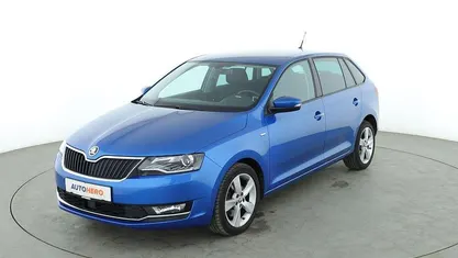 Gebraucht Skoda Rapid Clever 125 PS (91 kW) 2017 Blau Limousine