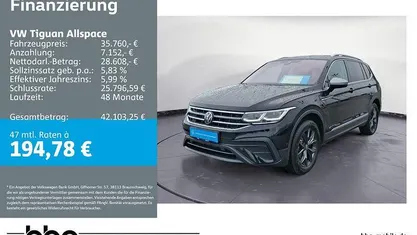 Gebraucht VW Tiguan Allspace Life 150 PS (110 kW) 2024 SUV