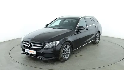 Schwarz Gebraucht 2018 Mercedes C220 Avantgarde Kombi | 20.630 € (Fairer Preis)