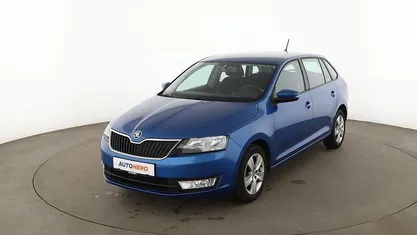 Gebraucht Skoda Rapid Ambition 90 PS (66 kW) 2016 Blau Limousine