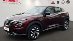 Fuji sunset red Gebraucht 2024 Nissan Juke Acenta SUV | 21.500 € (Fairer Preis)