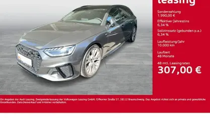 Brugt Audi A4 Competition 136 HK (100 kW) 2023 Grå Stationcar