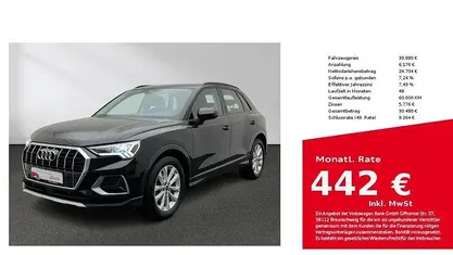 Mythosschwarz metallic Gebraucht 2022 Audi Q3 Advanced Plus SUV | 30.880 € (Fairer Preis)