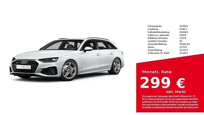 Gebraucht 2023 Audi A4 S-Line Kombi | 34.990 € (Fairer Preis)