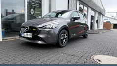 Grau machine gray Gebraucht 2023 Mazda 2 Center-Line Kleinwagen | 16.989 € (Fairer Preis)