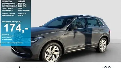Delfingrau metallic Gebraucht 2022 VW Tiguan Elegance SUV | 27.850 € (Superpreis)