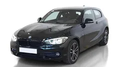 Schwarz ii/bonnet fluid black (schwarz) Gebraucht 2018 BMW 118 Sport Line Kleinwagen | 14.700 € (Fairer Preis)