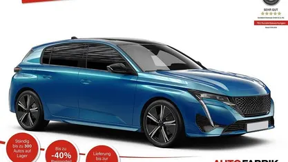 Neu Peugeot 308 GT 145 PS (106 kW) 2025 Obsession blau Limousine